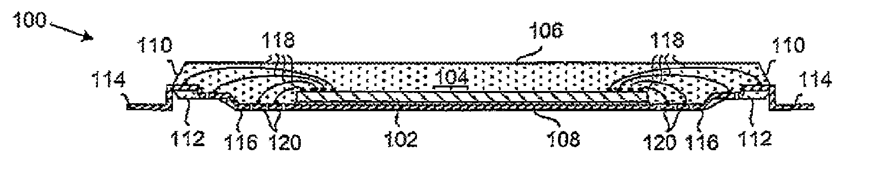 Quad flat semiconductor device with additional contacts