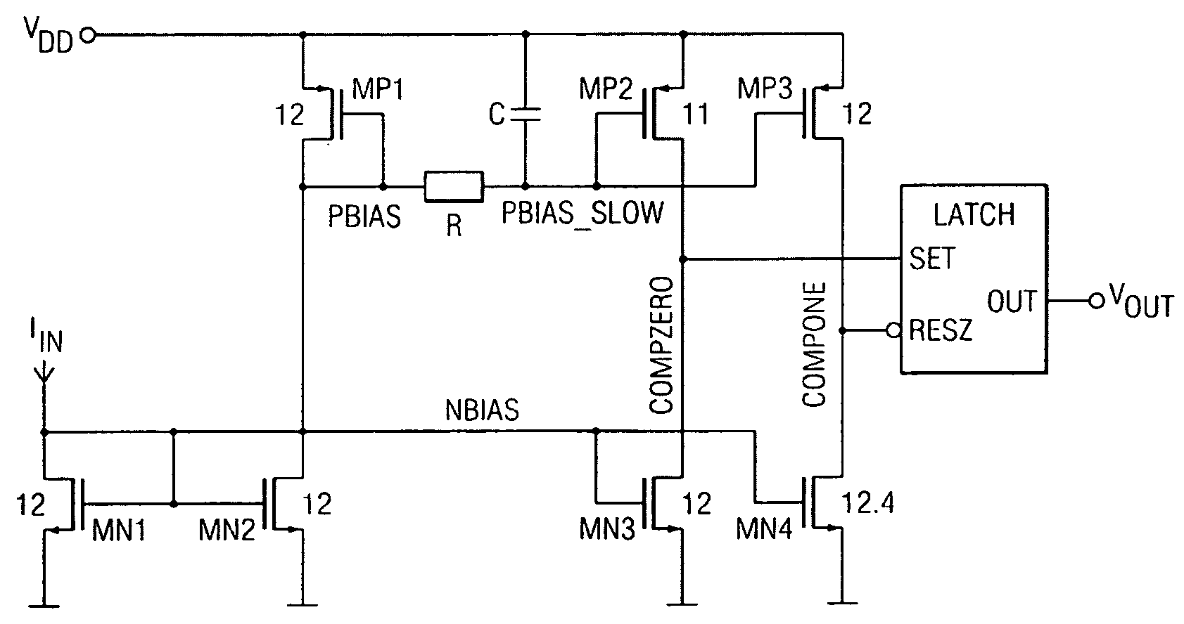 High dynamic range ask demodulator for use in an RFID transponder