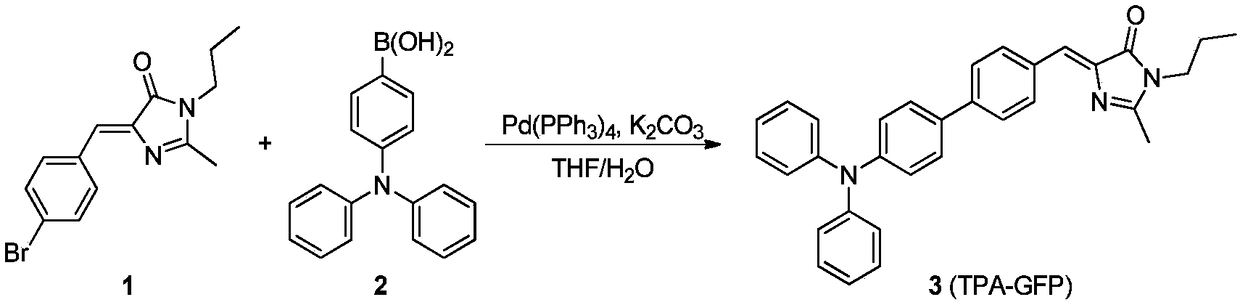 Fluorescent probe and application thereof