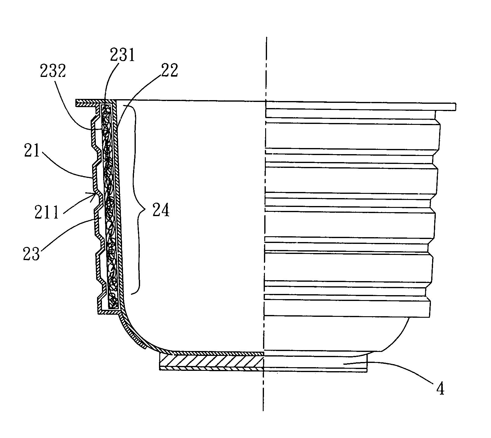 Heating vessel