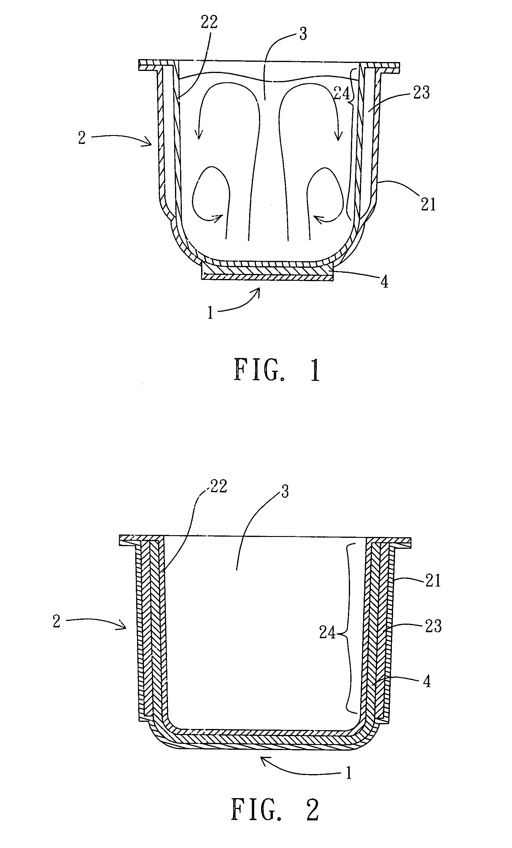 Heating vessel