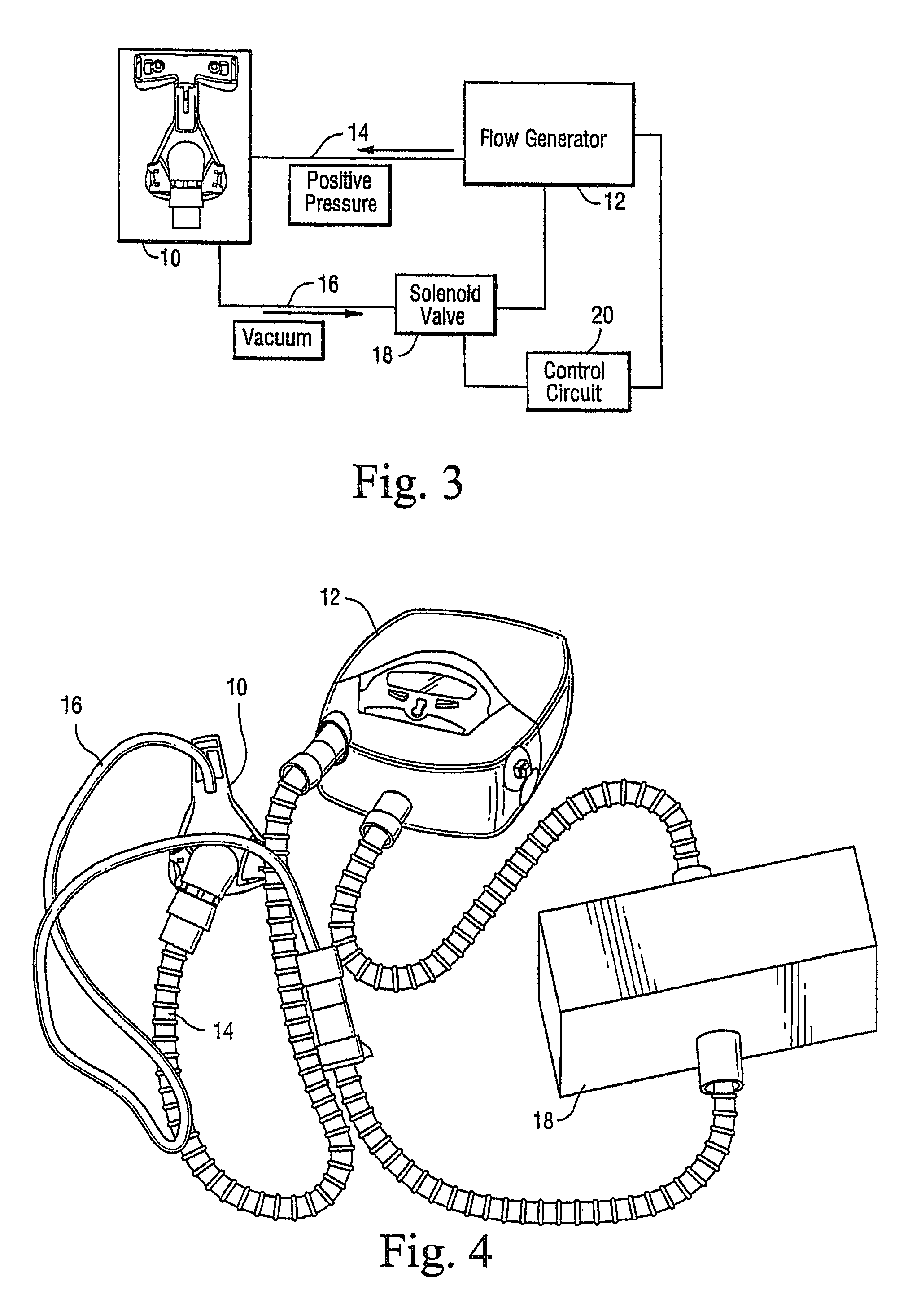 Ventless mask CPAP system