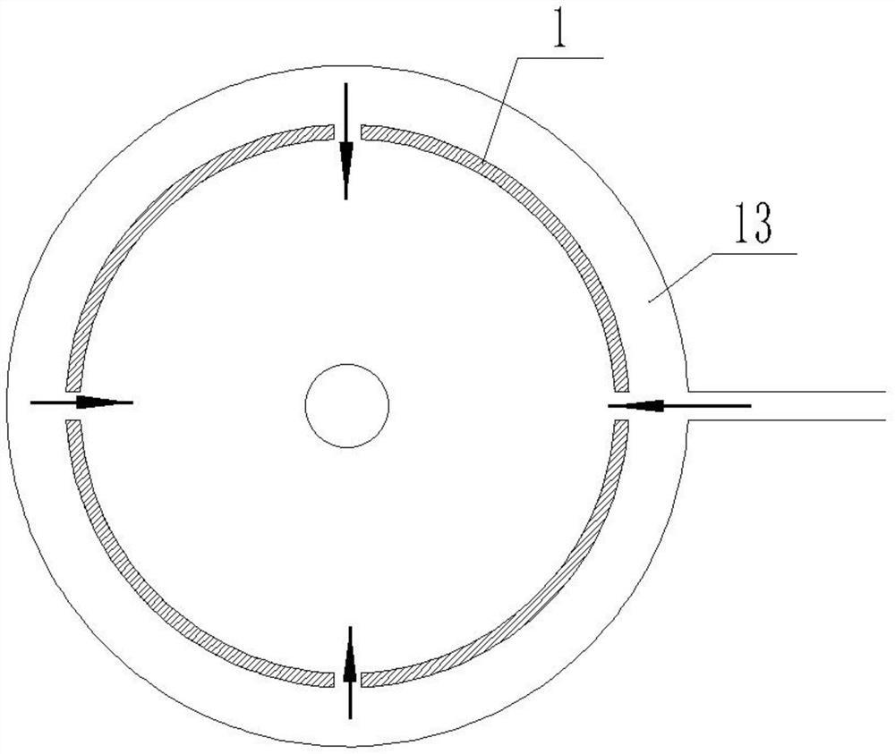 Self-heating vertical axial flow roller ablation pyrolytic reaction device