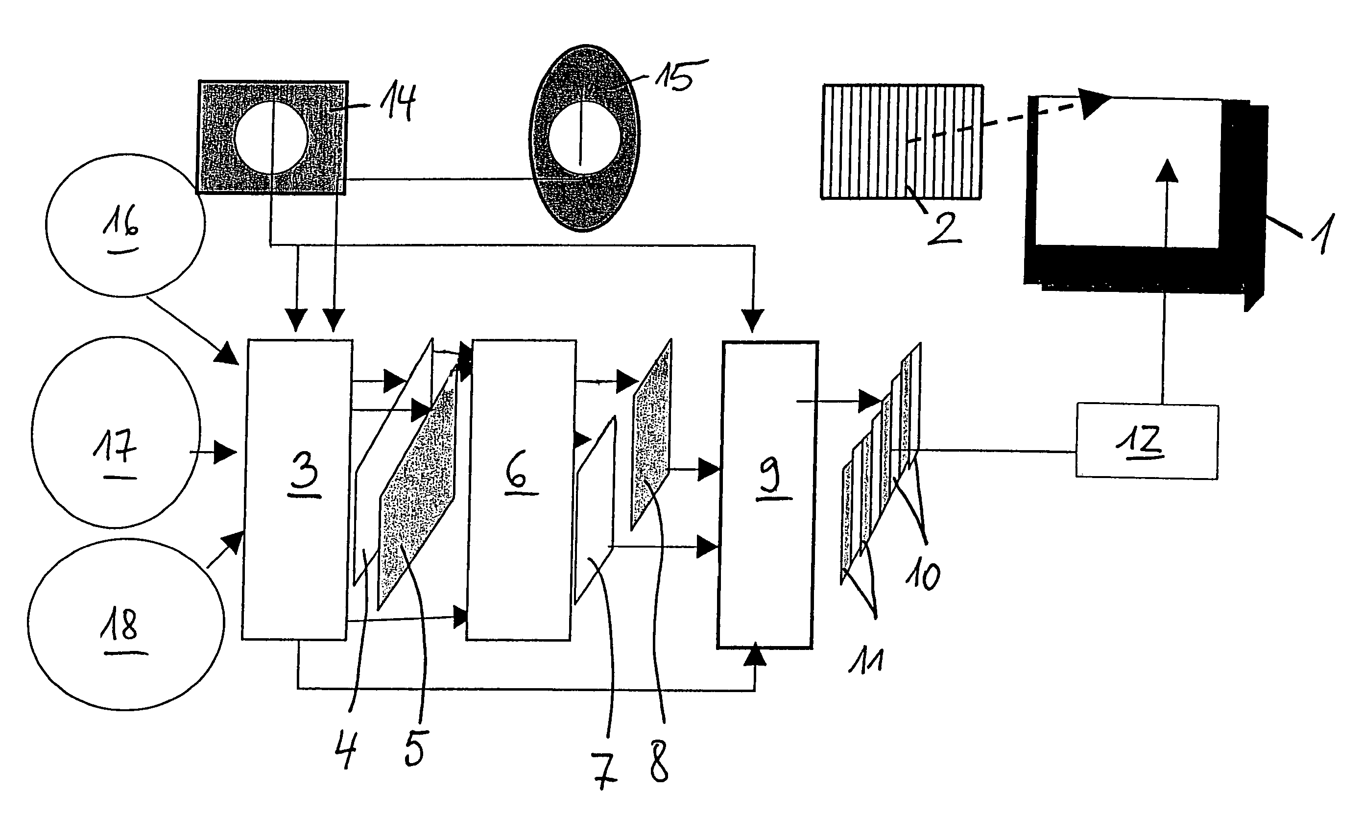 Autostereoscopic reproduction system for 3-D displays