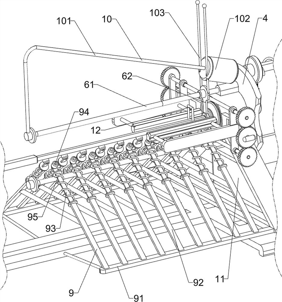 Rounding equipment for cylindrical blank of wooden toy