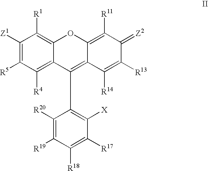 Atropisomers of asymmetric xanthene fluorescent dyes and methods of DNA sequencing and fragment analysis