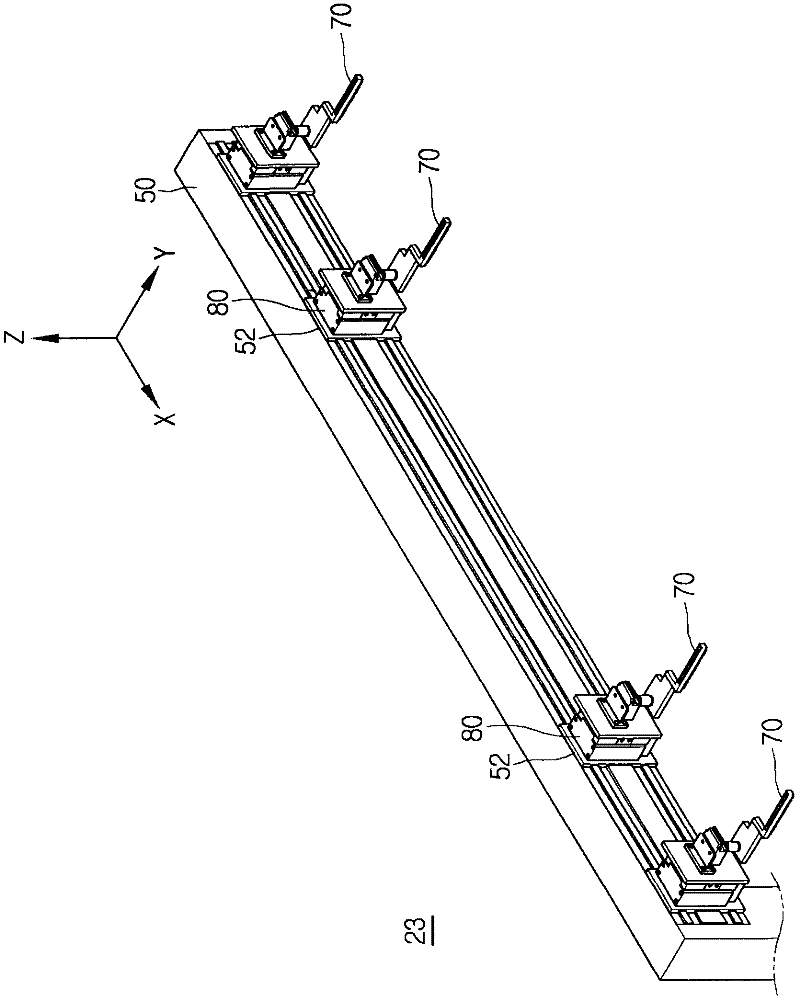 Array testing device