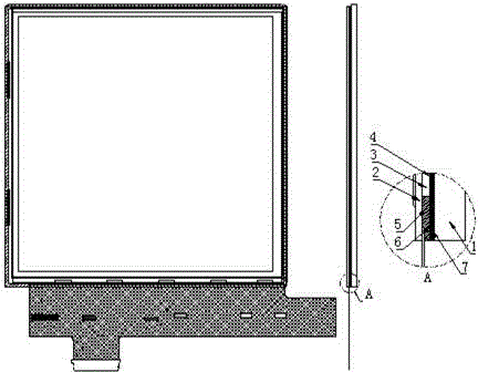 Reinforcing structure and preparation method and liquid crystal screen assembly and preparation method