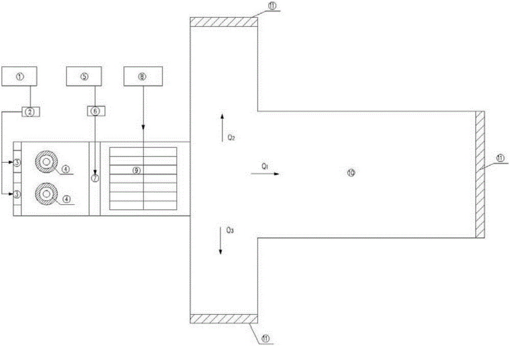 Multistage-strengthened water-self-purification and water-power-regulation-and-control water purification process and system