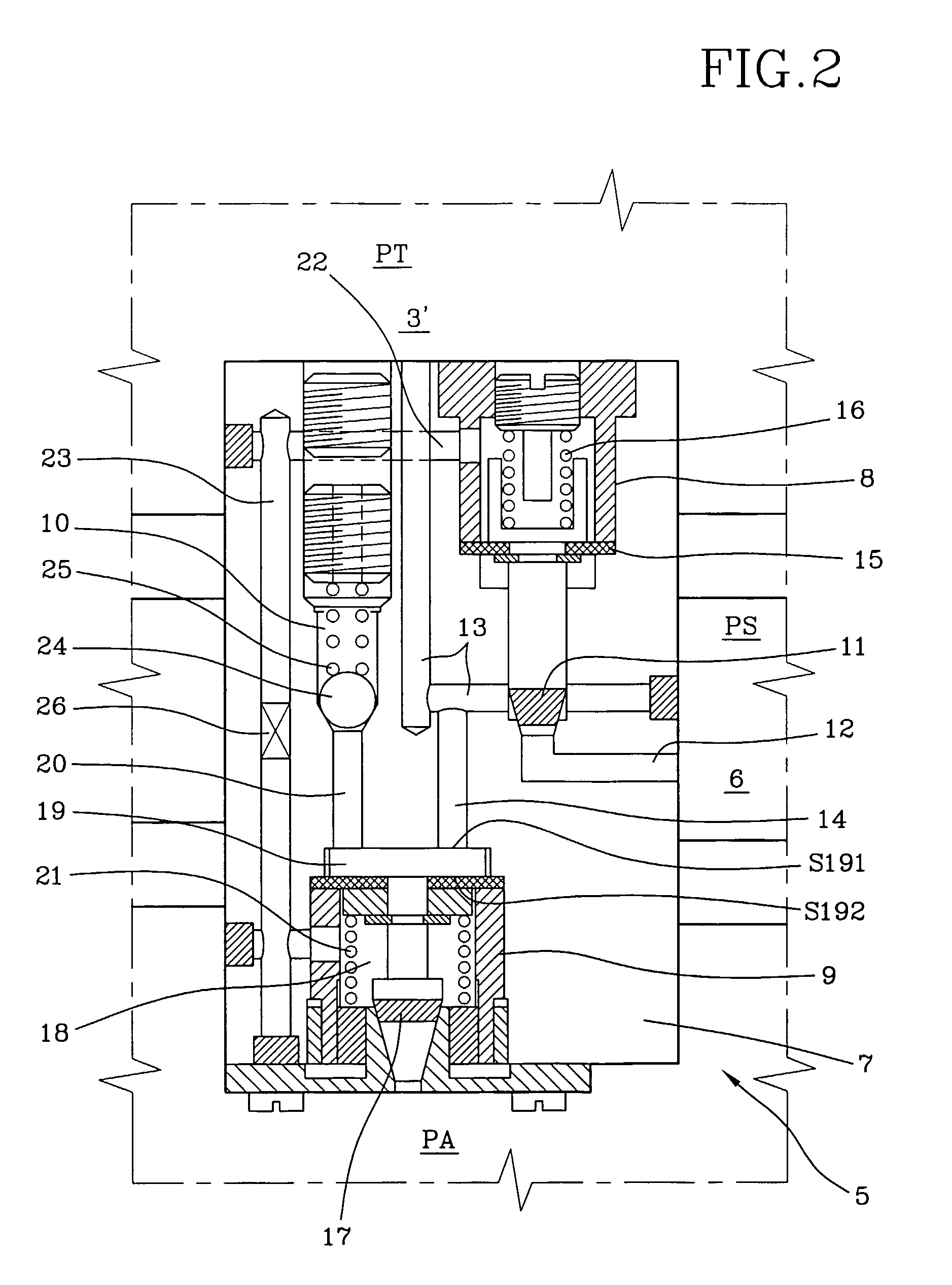 Wheel having a controlled pressure and a pressure reservoir