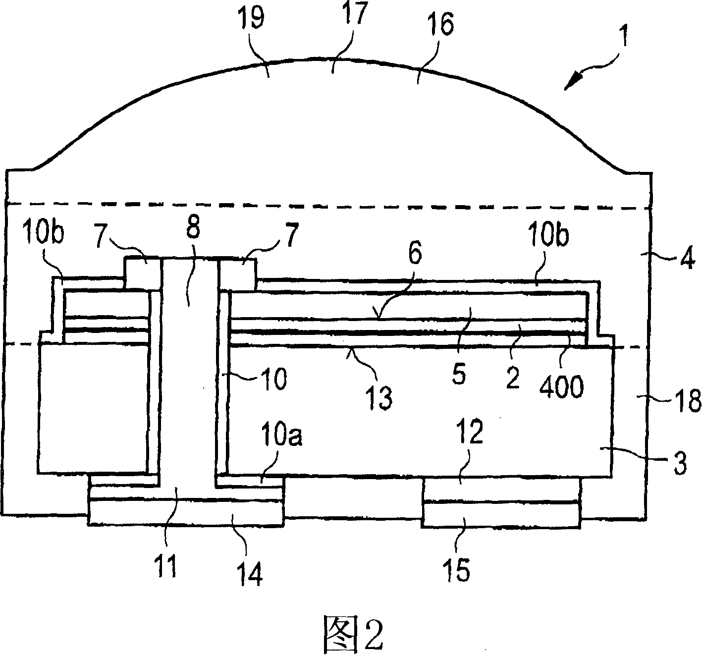 Optoelectronic component, device comprising a plurality of optoelectronic components, and method for the production of an optoelectronic component