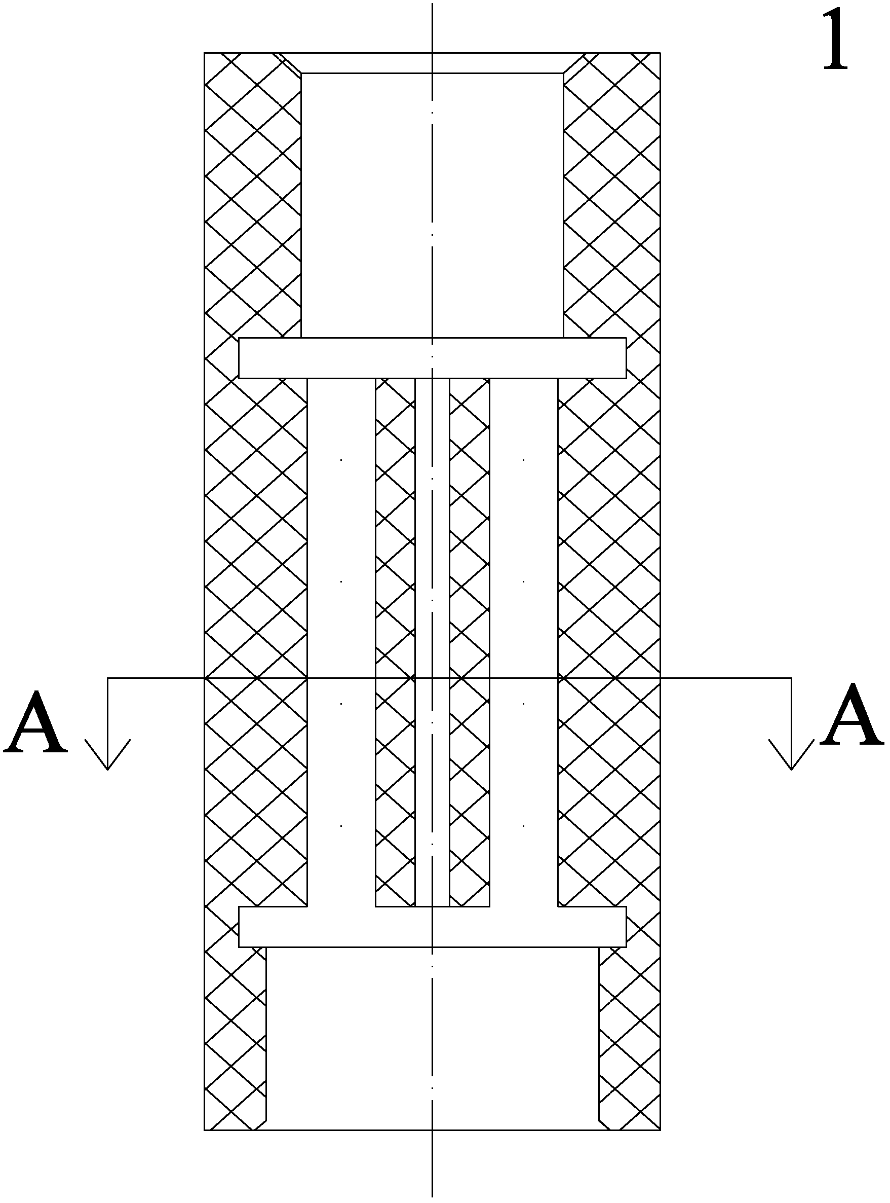 Generating device for atmospheric bare electrode cold plasma jet