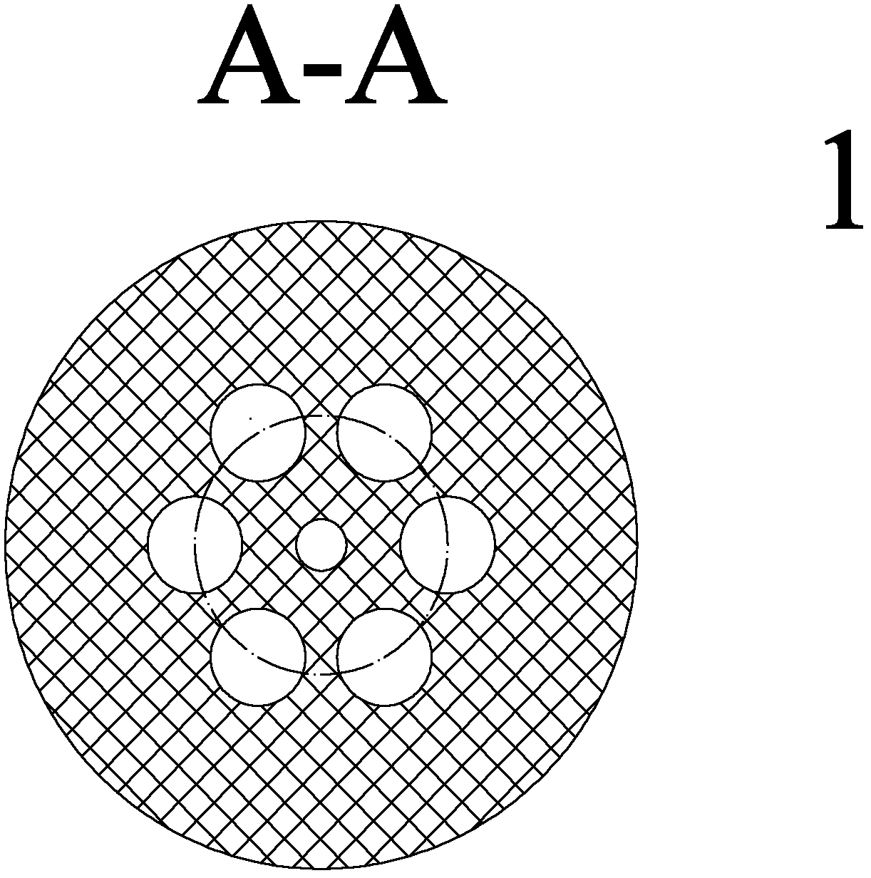 Generating device for atmospheric bare electrode cold plasma jet