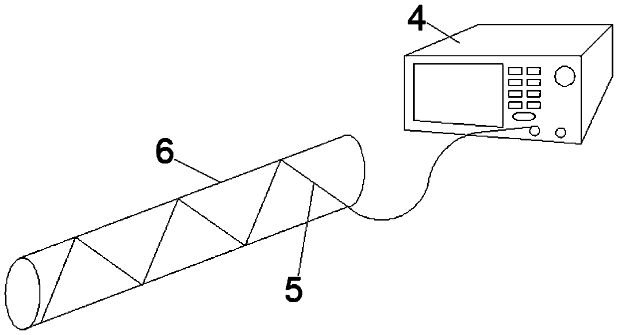 Deep-buried gas pipeline leakage artificial intelligence detection system