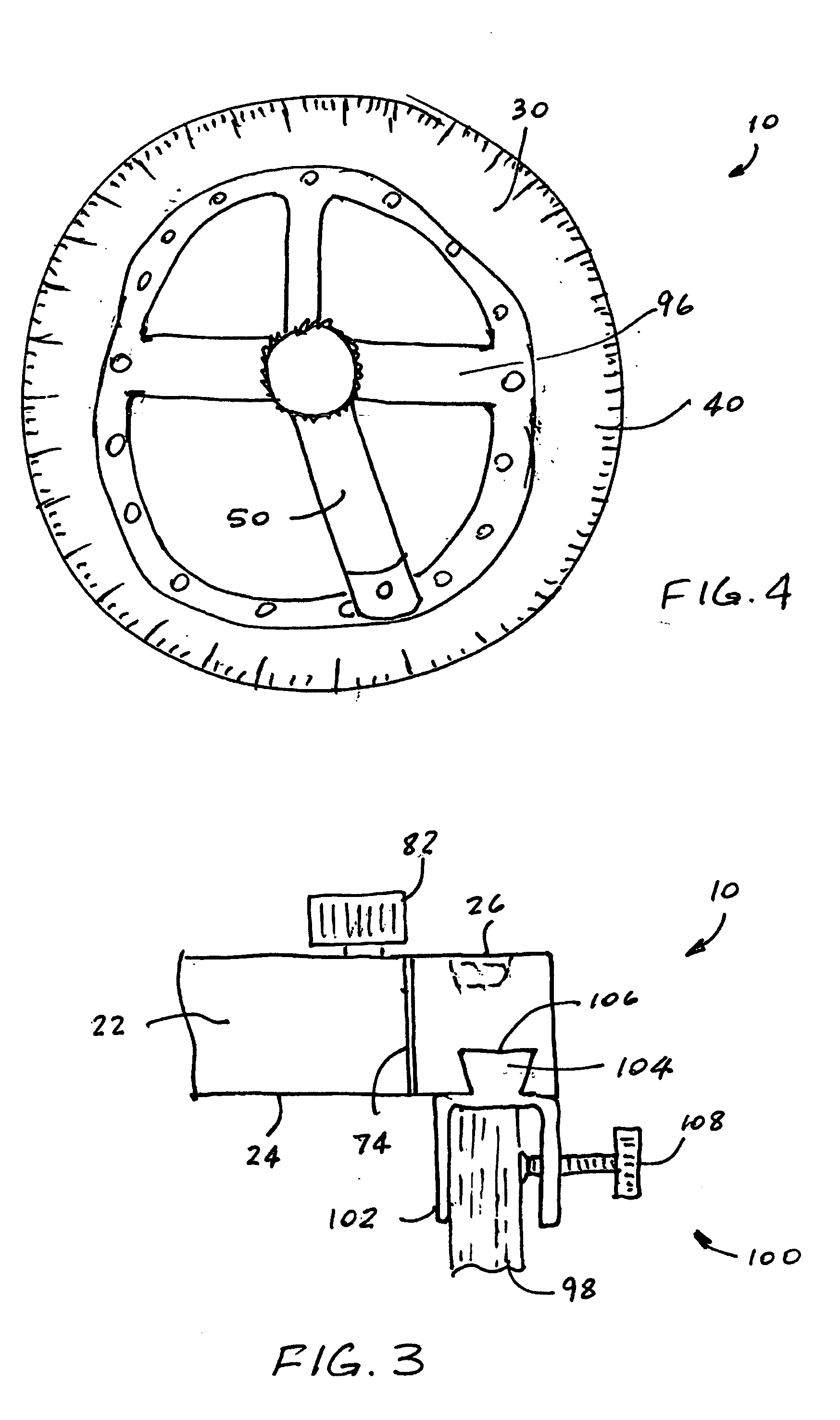 Laser protractor