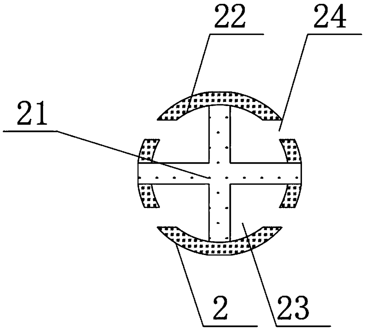 A copper-core armored power cable with a fire extinguishing function