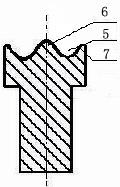 Metal plate rotating friction riveting method