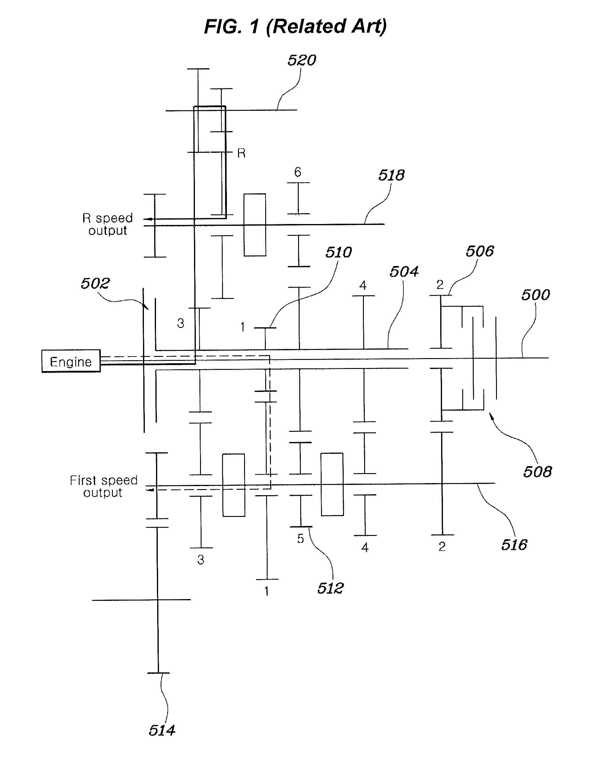 Transmission for vehicle