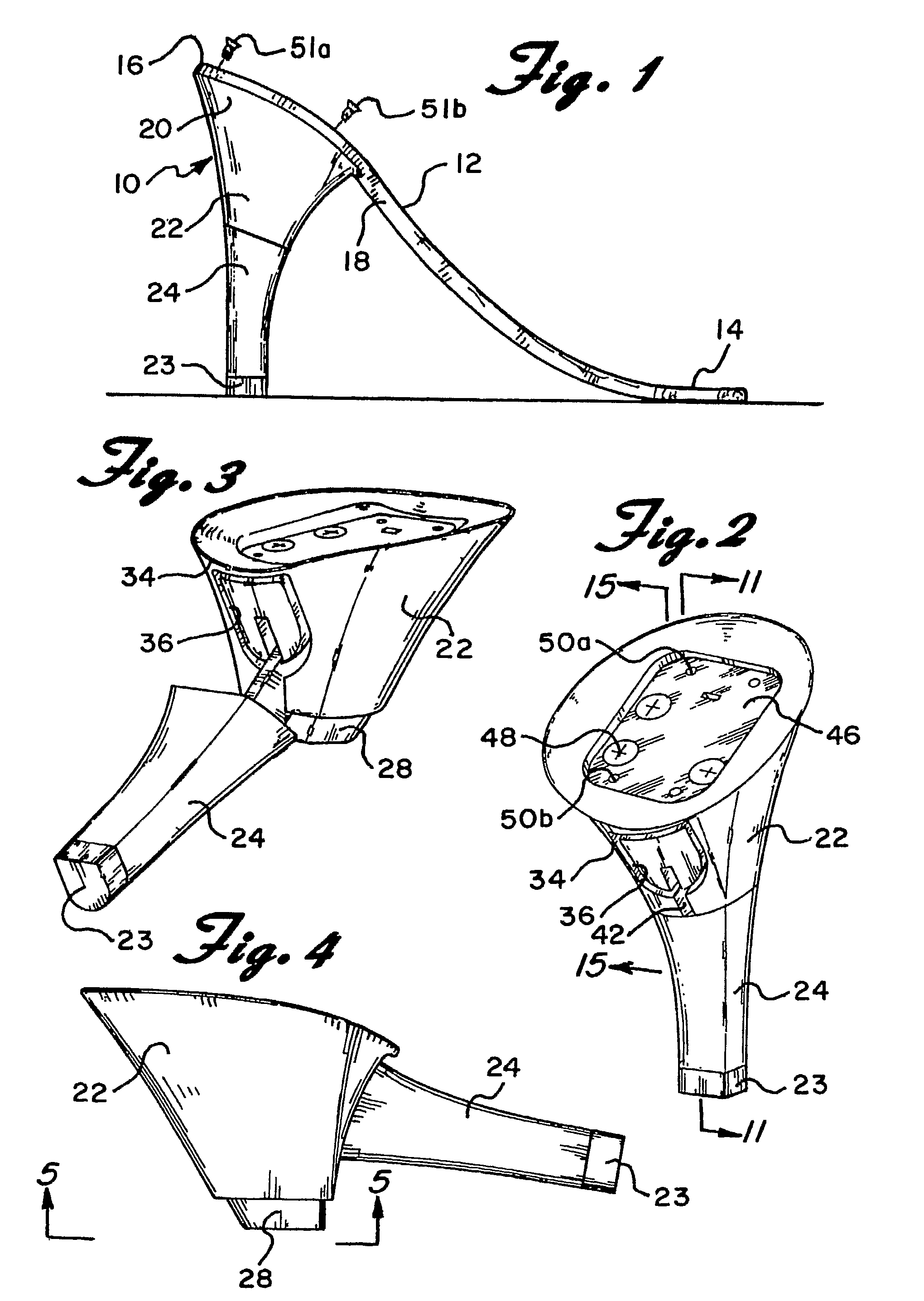 Adjustable height high heel shoe