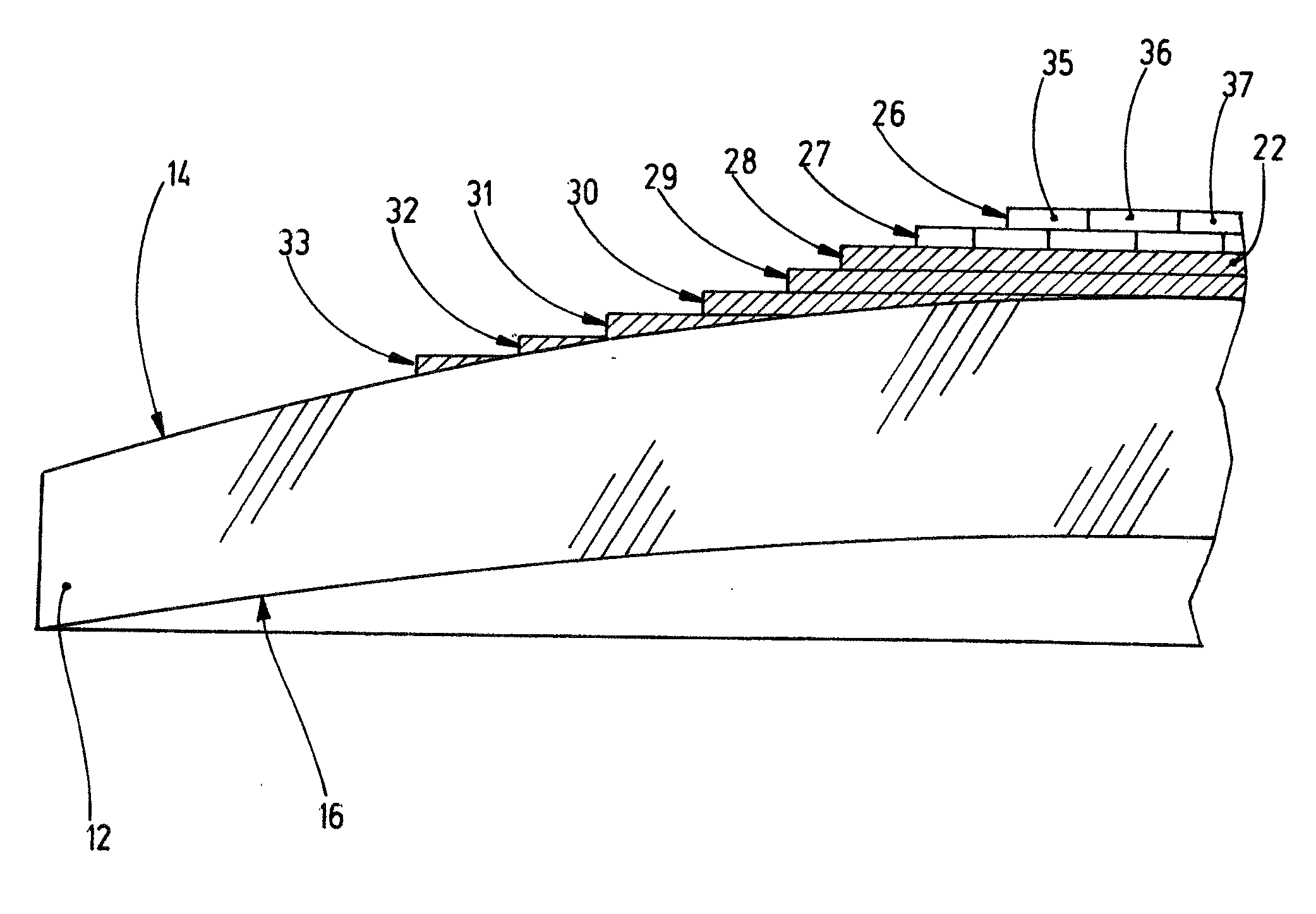 Spectacle lens and method for making the same