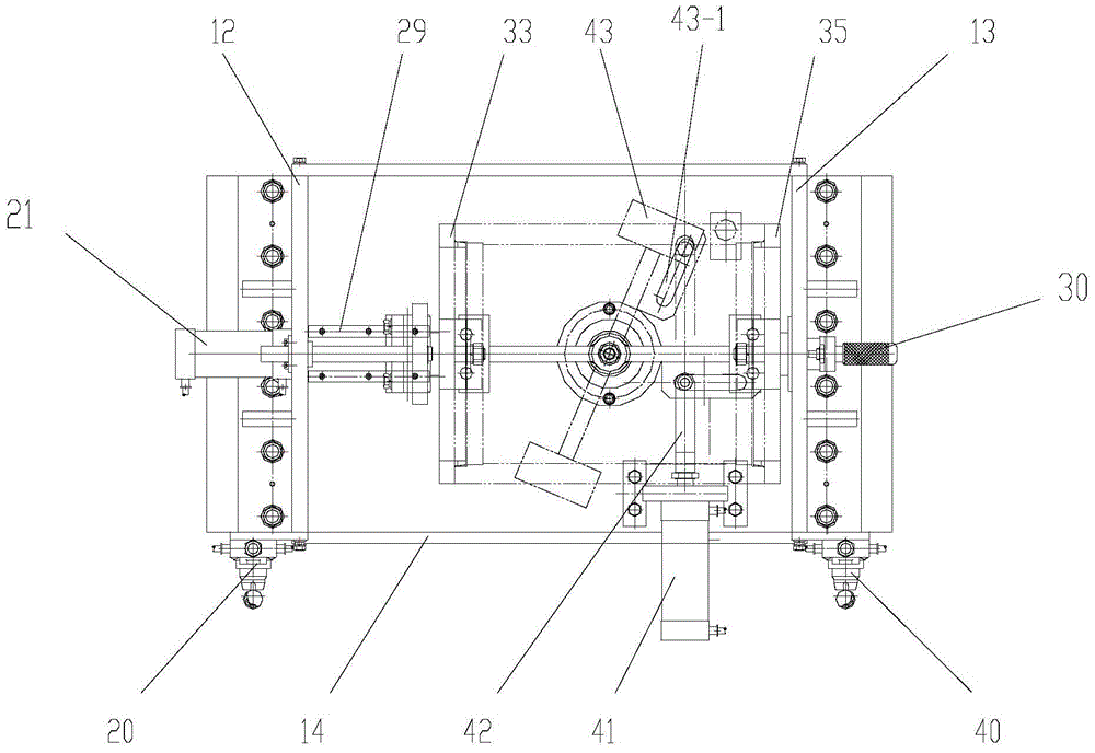 Rotary motor casing processing fixture