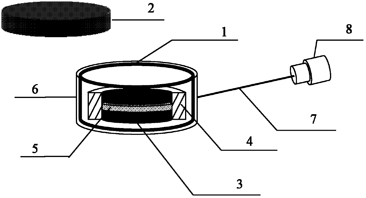 Electromagnetic interference preventing embedded type multifunctional piezoelectric intelligent aggregate of concrete structure