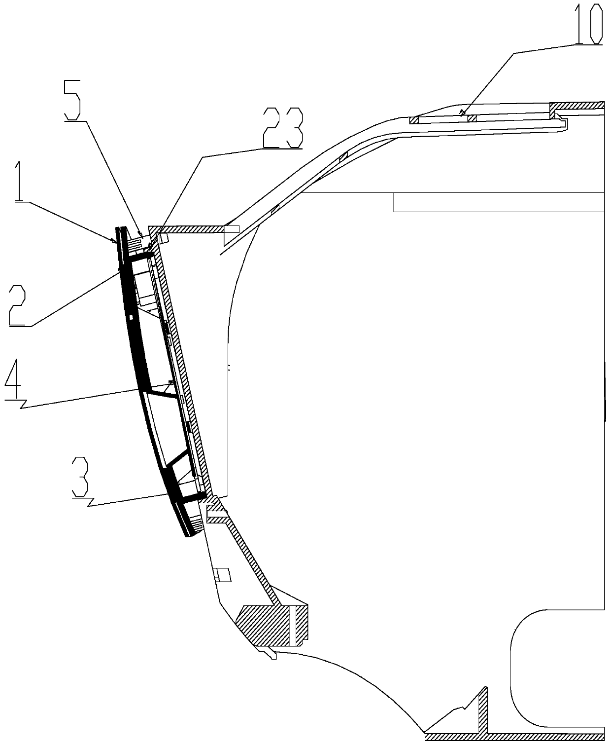 Display panel assembly and air conditioning equipment