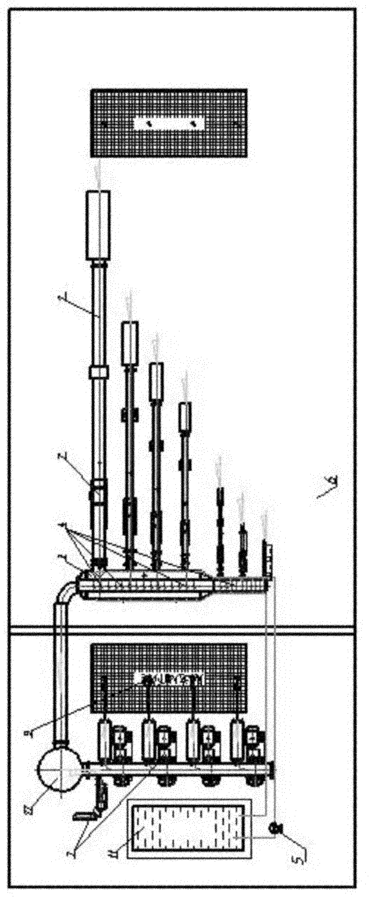 Constant-temperature sonic nozzle process gas flow calibration facility and constant-temperature stagnation vessel