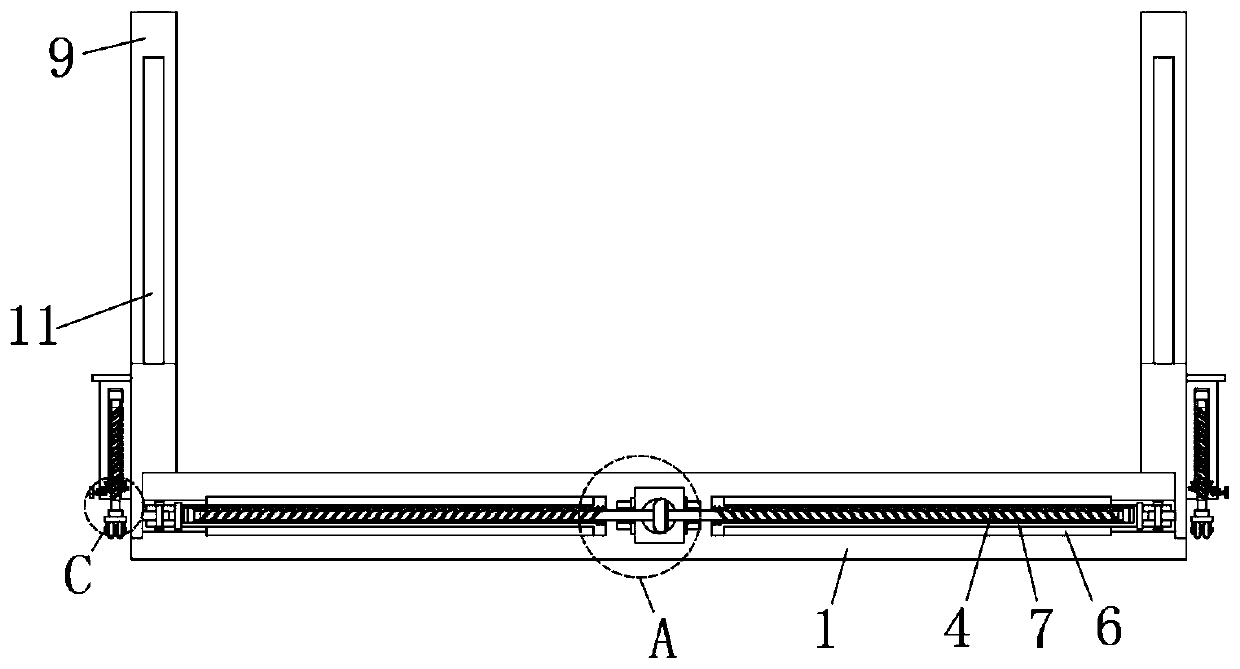 Protective fence for bridge plate for roll-on roll-off ship getting on and getting off vehicle