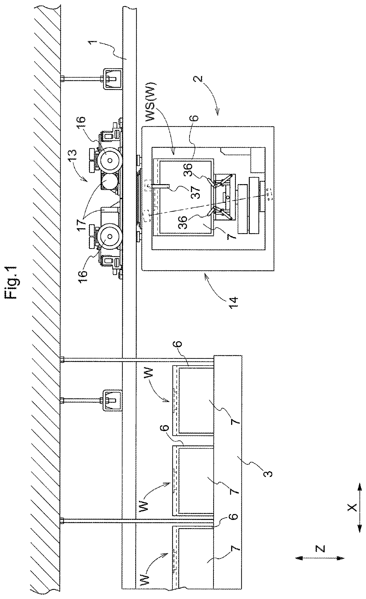 Article transport vehicle