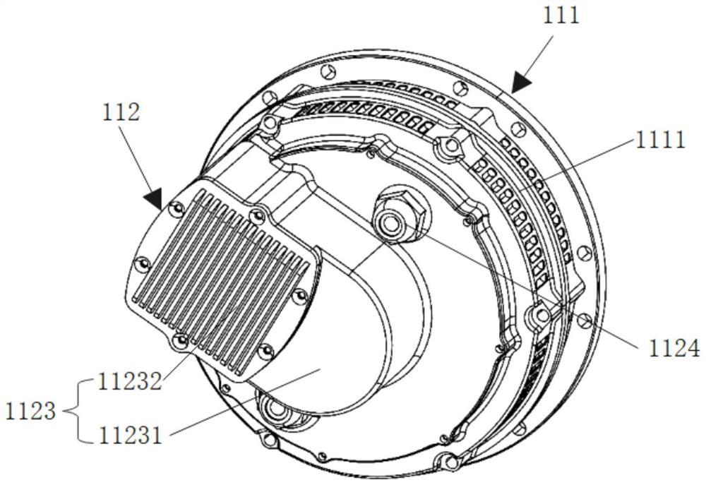 Walking device and carrying equipment