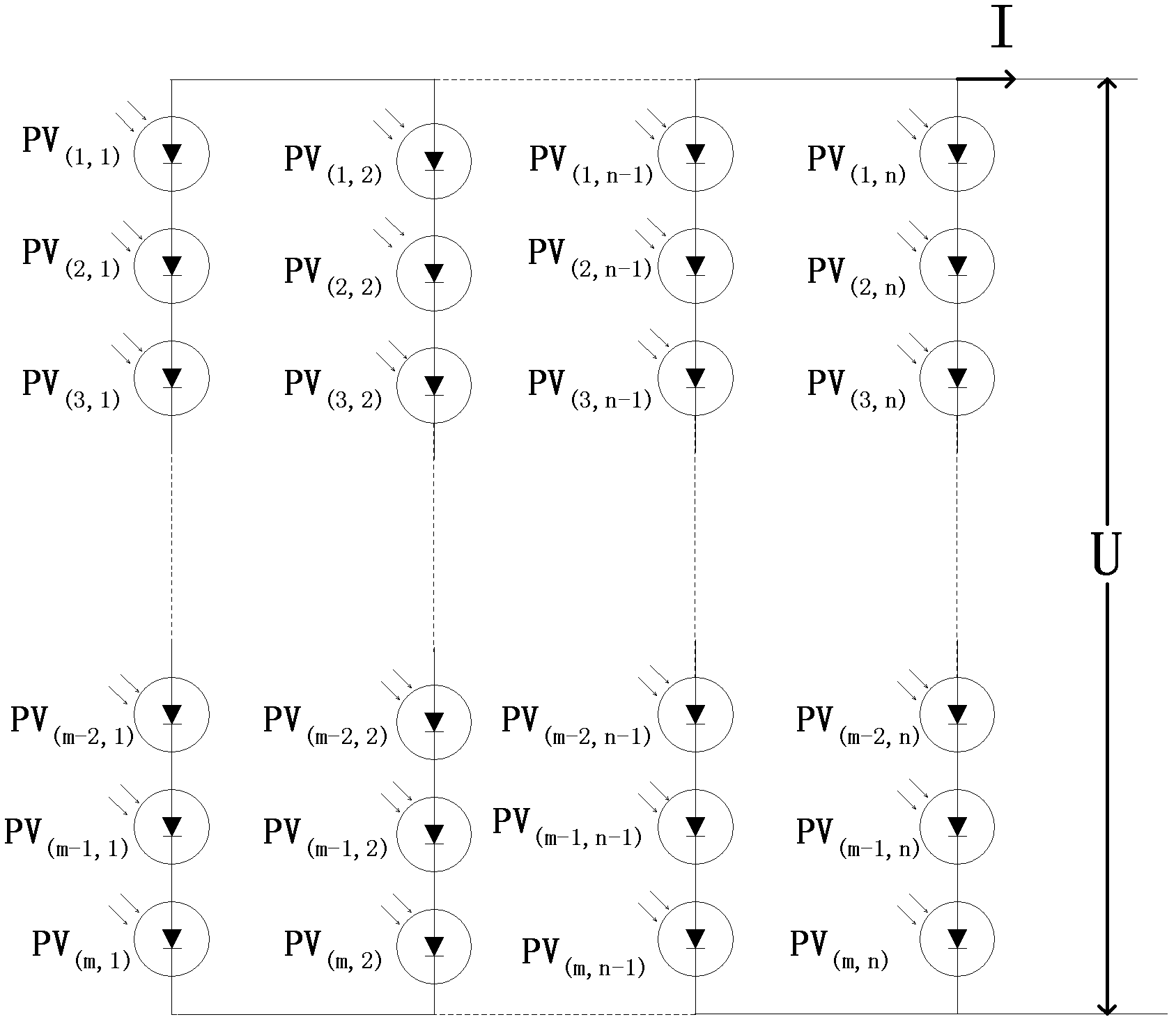 Method for diagnosing failure of photovoltaic array