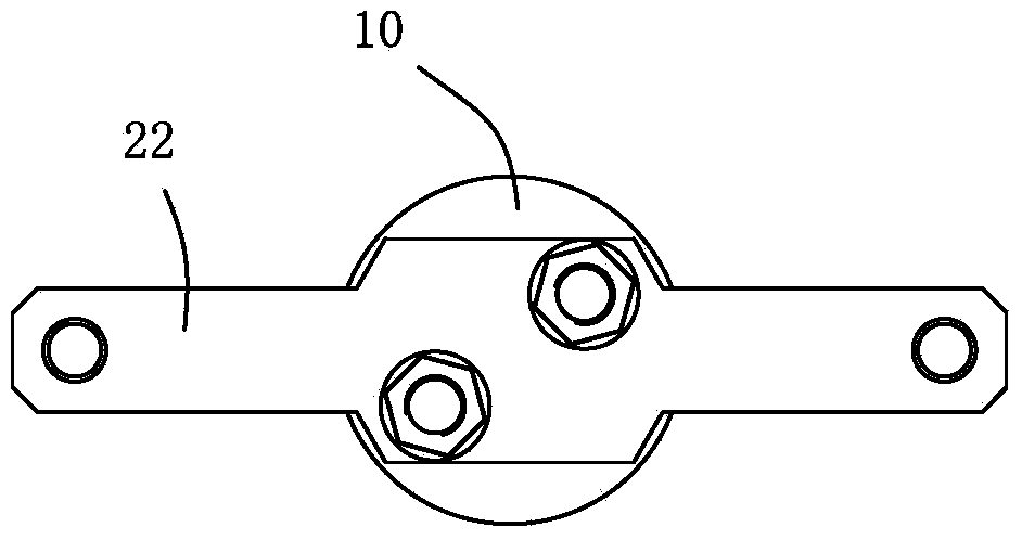 Method for finishing and grinding large accurate threaded hole and grinding tool