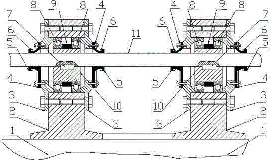 Vibrating-dewatering screen driving mechanism