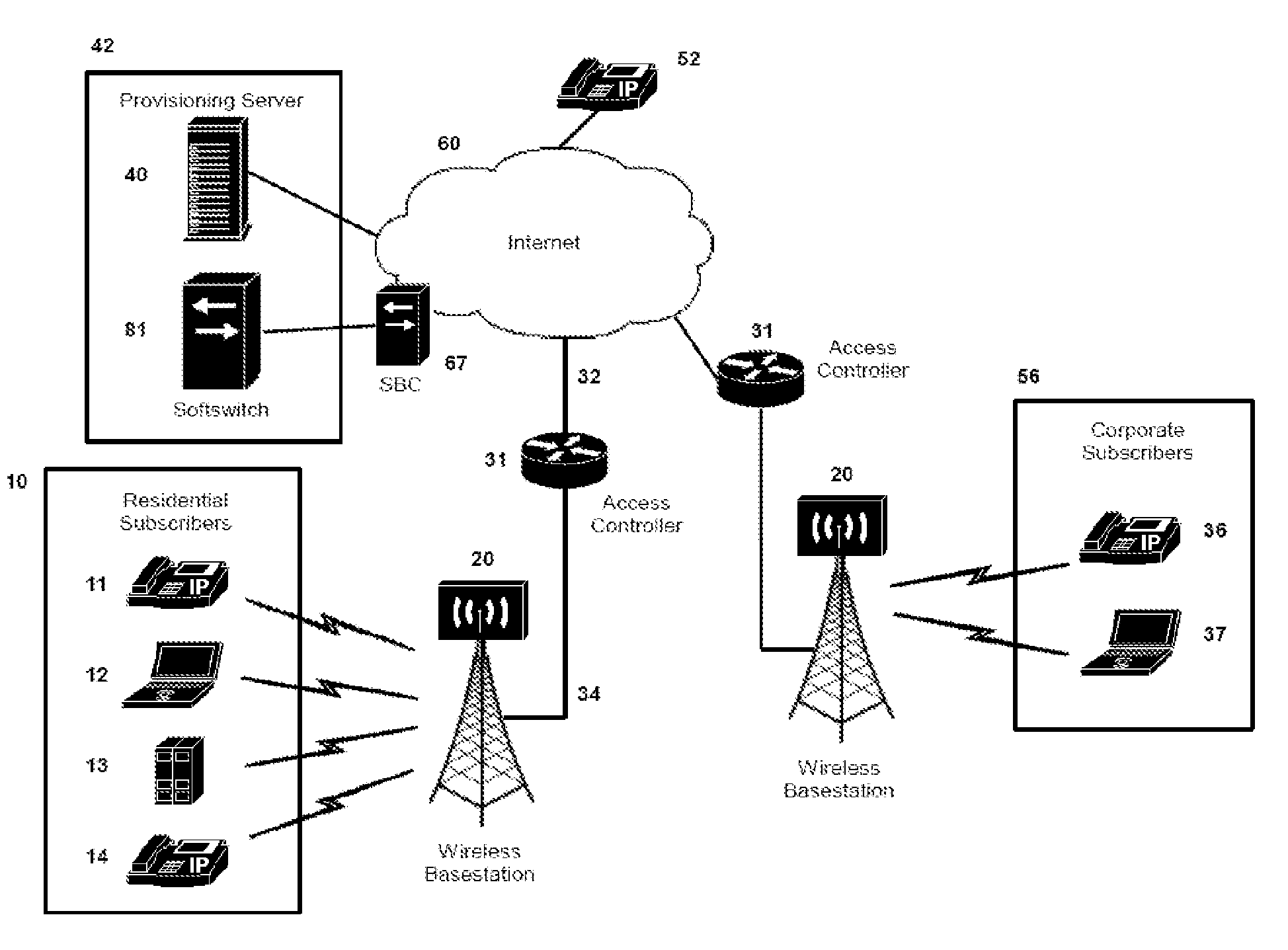 Methods, Systems, and Apparatus of Providing QoS and Scalability in the Deployment of Real-Time Traffic Services in Packet-based Networks