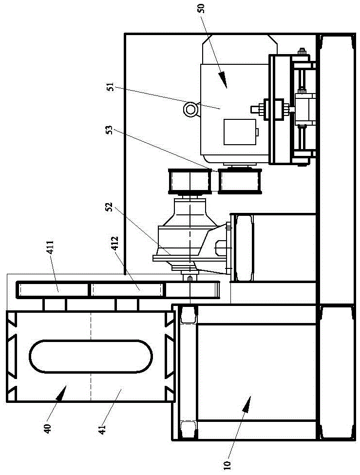 Thrust compound power device and method for producing special-shaped wire using the device