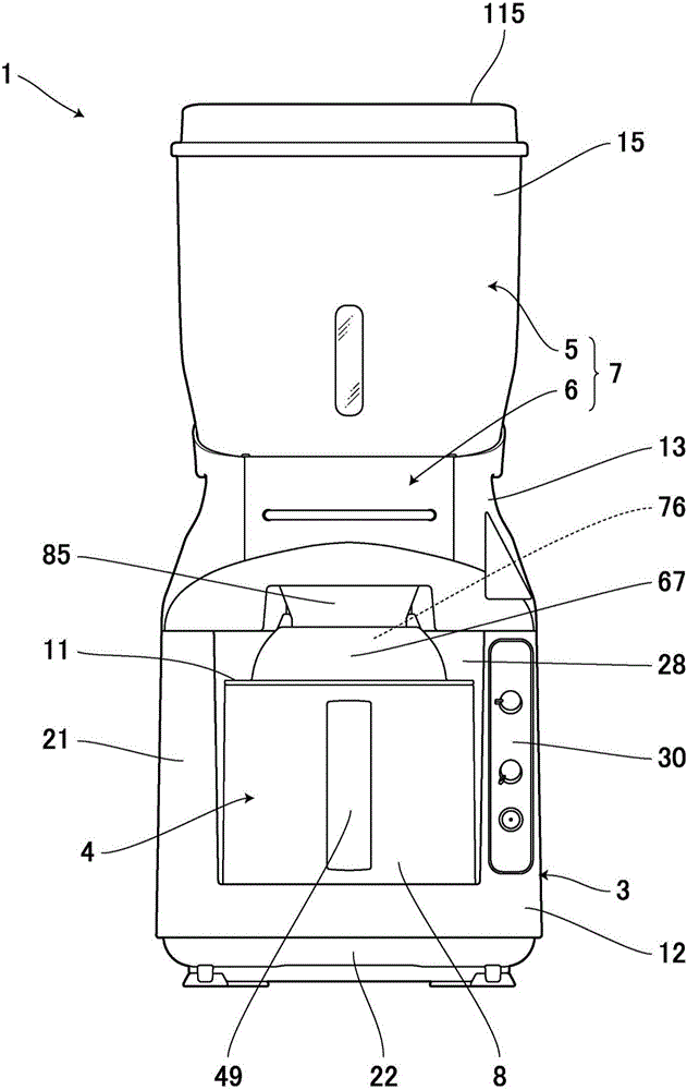 Rice polishing machine