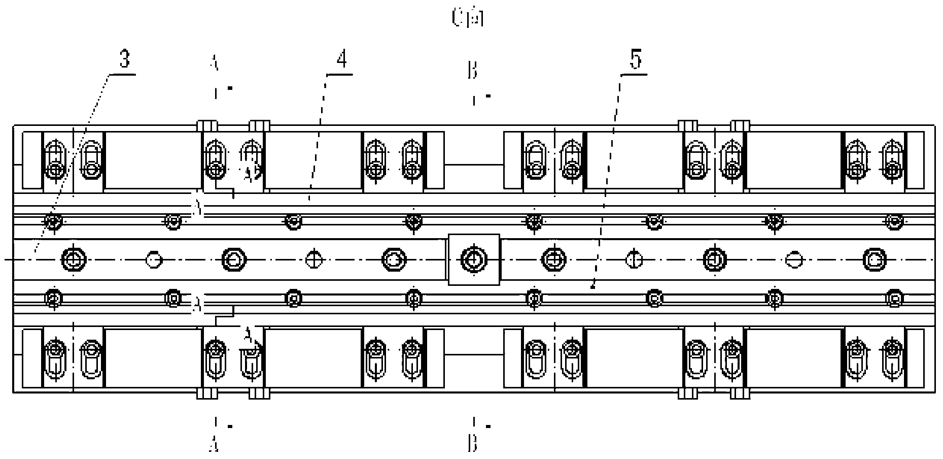 Fixture for steam turbine generator rotor coil vent hole machining