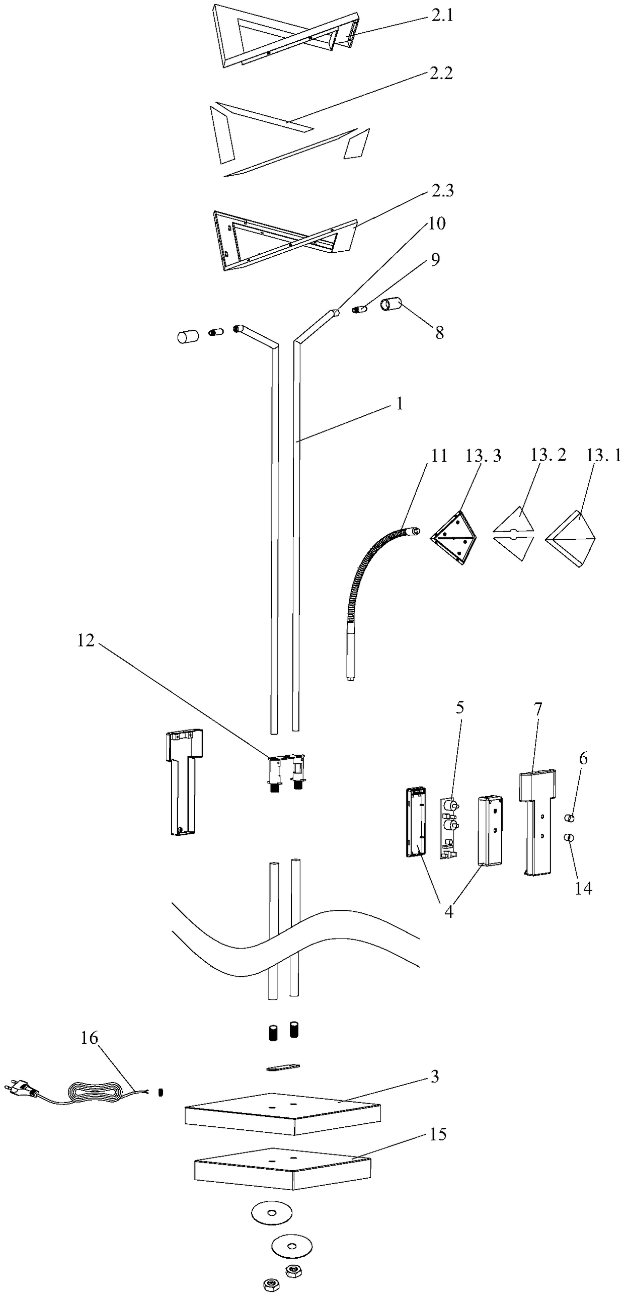 Lamp capable of realizing stepless dimming