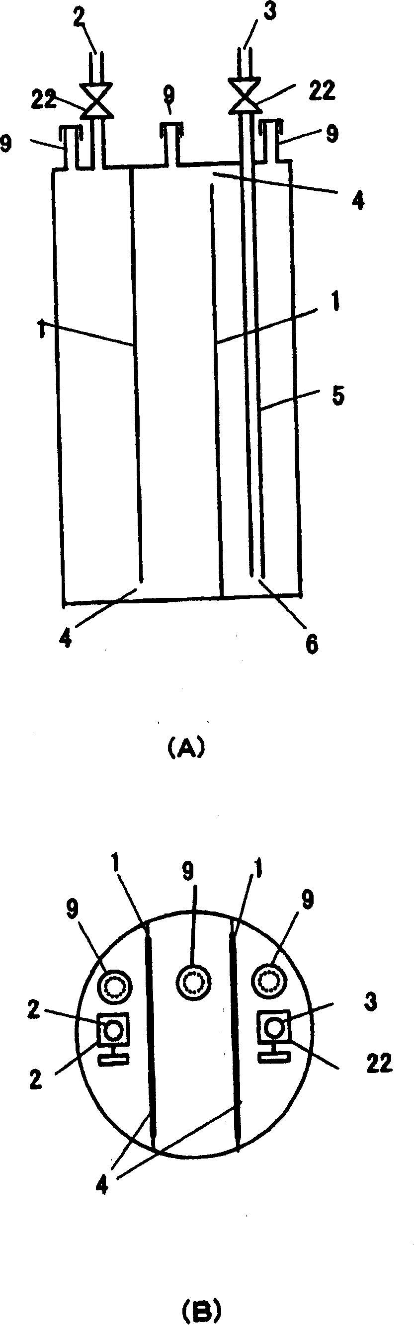 Solid organometallic compound-filled container and filling method thereof