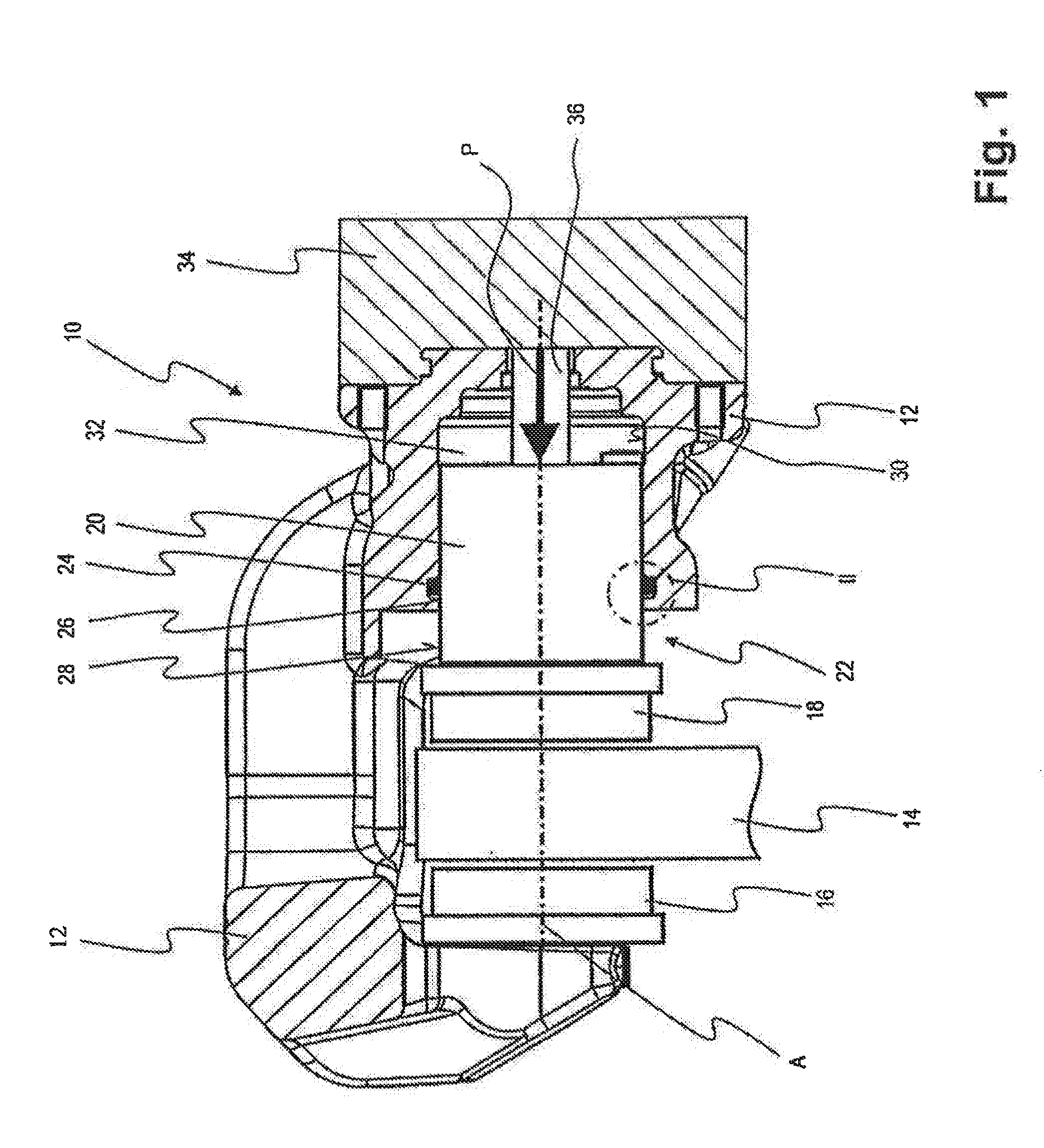 Disc Brake for a Motor Vehicle, Having a Sealing Arrangement Designed for an Electronic Parking Brake