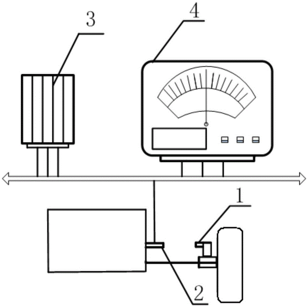 A direct-to-beam laser tractor auxiliary navigation control system