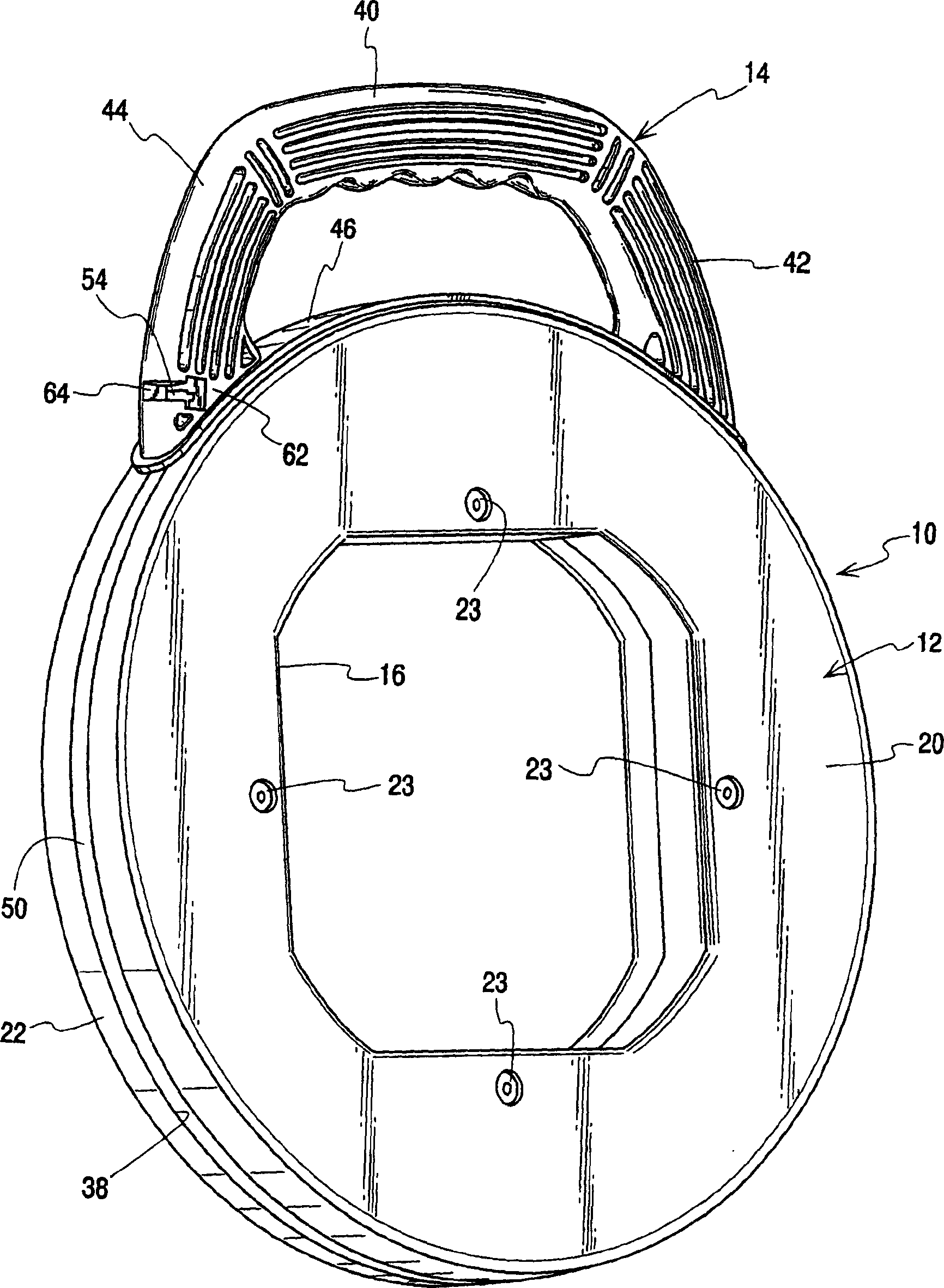 Fish tape handle with continuous belt