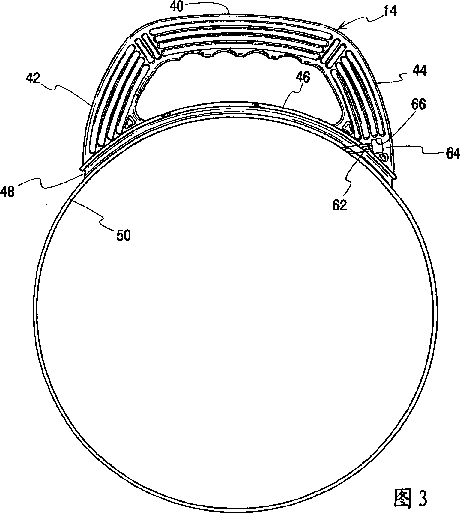 Fish tape handle with continuous belt