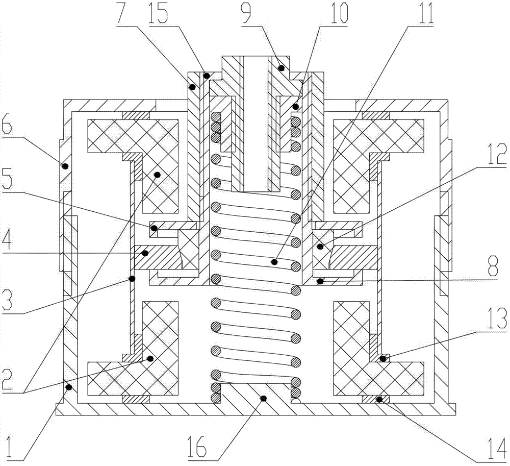 Three-directional friction adjustable strong-impact-resisting vibration isolator