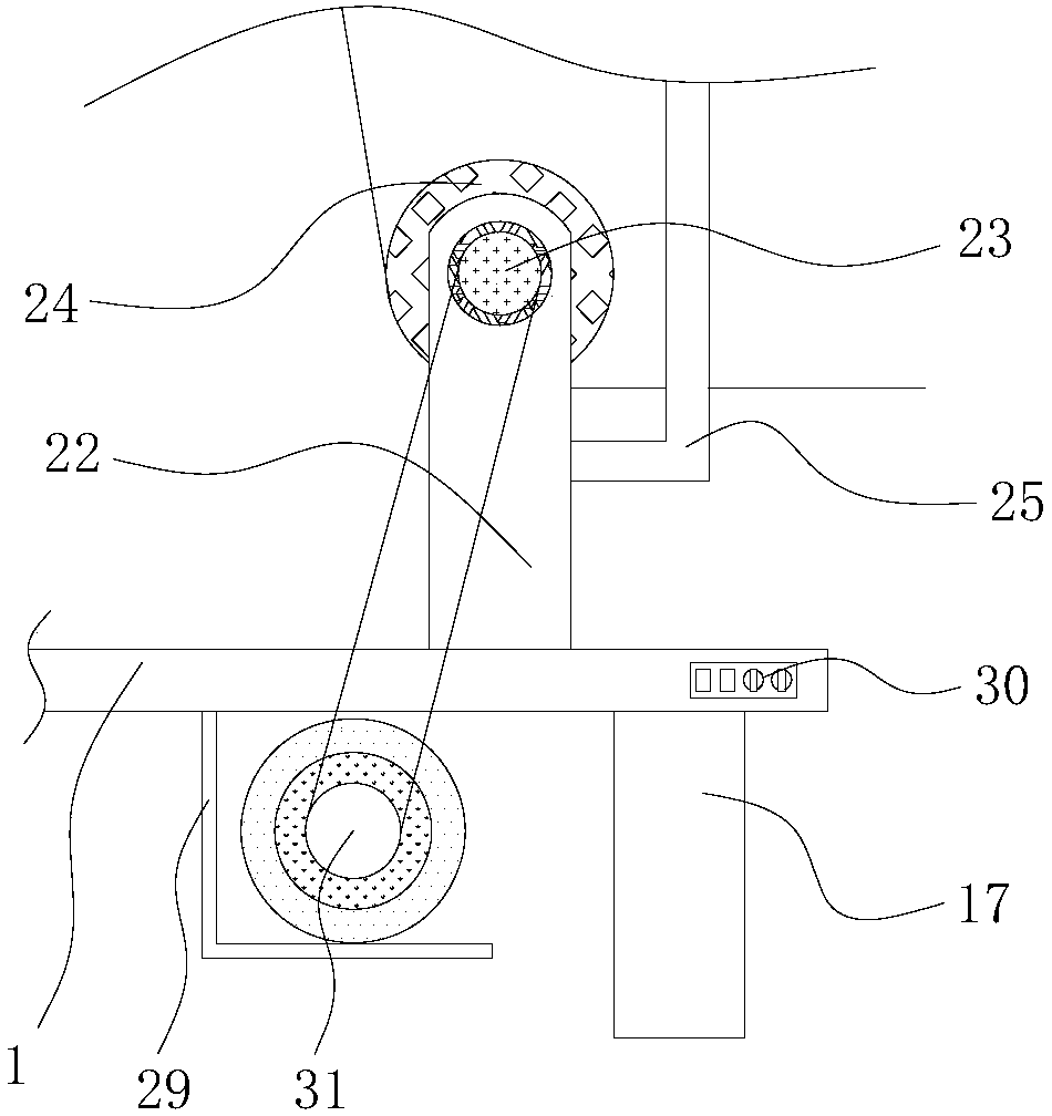 Cooling device for PVC decorative film processing