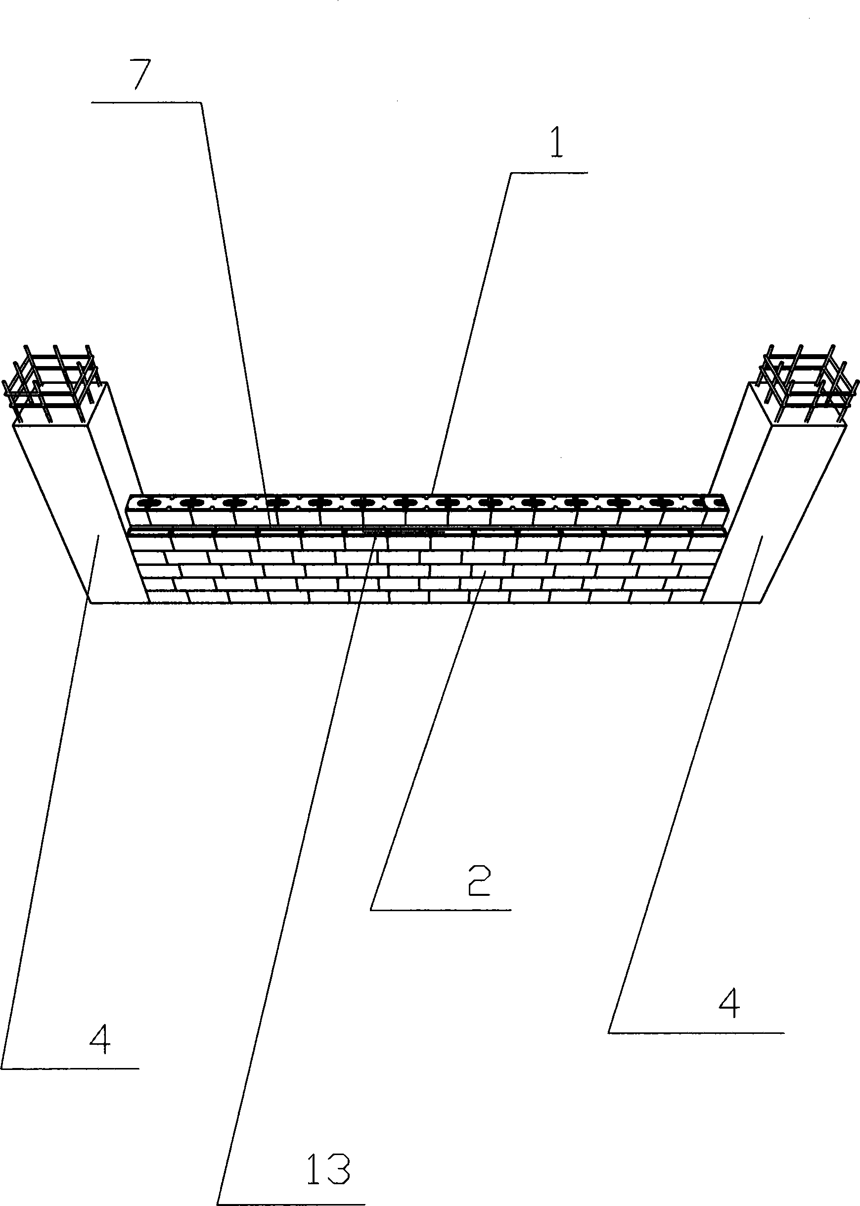 Novel cast-in-situ composite wall self-insulation system