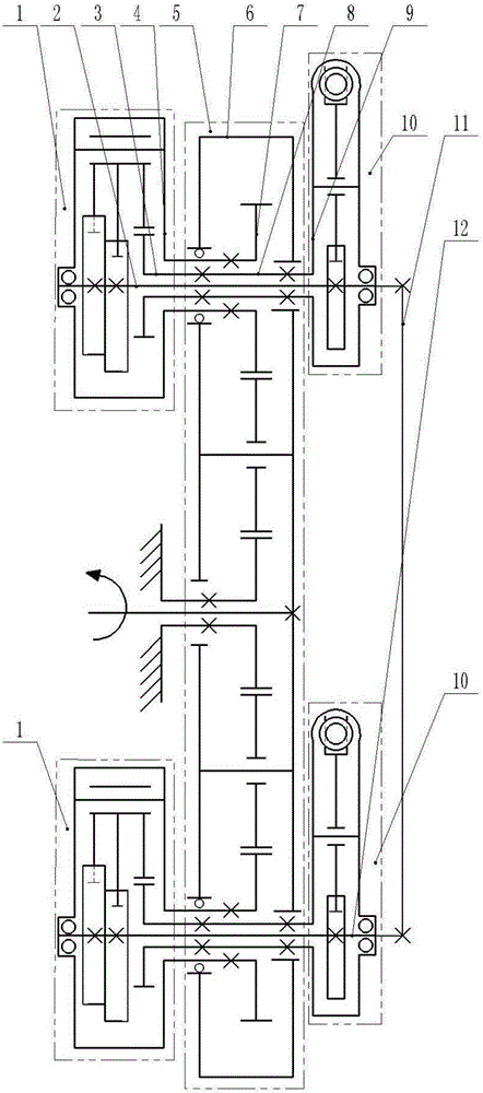 Conjugate cam type high-speed pot seedling transplanting mechanism