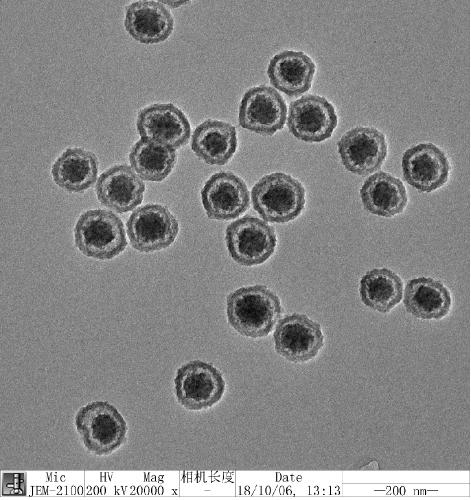 A kind of monodisperse hollow Prussian blue nano microsphere, its preparation method and application