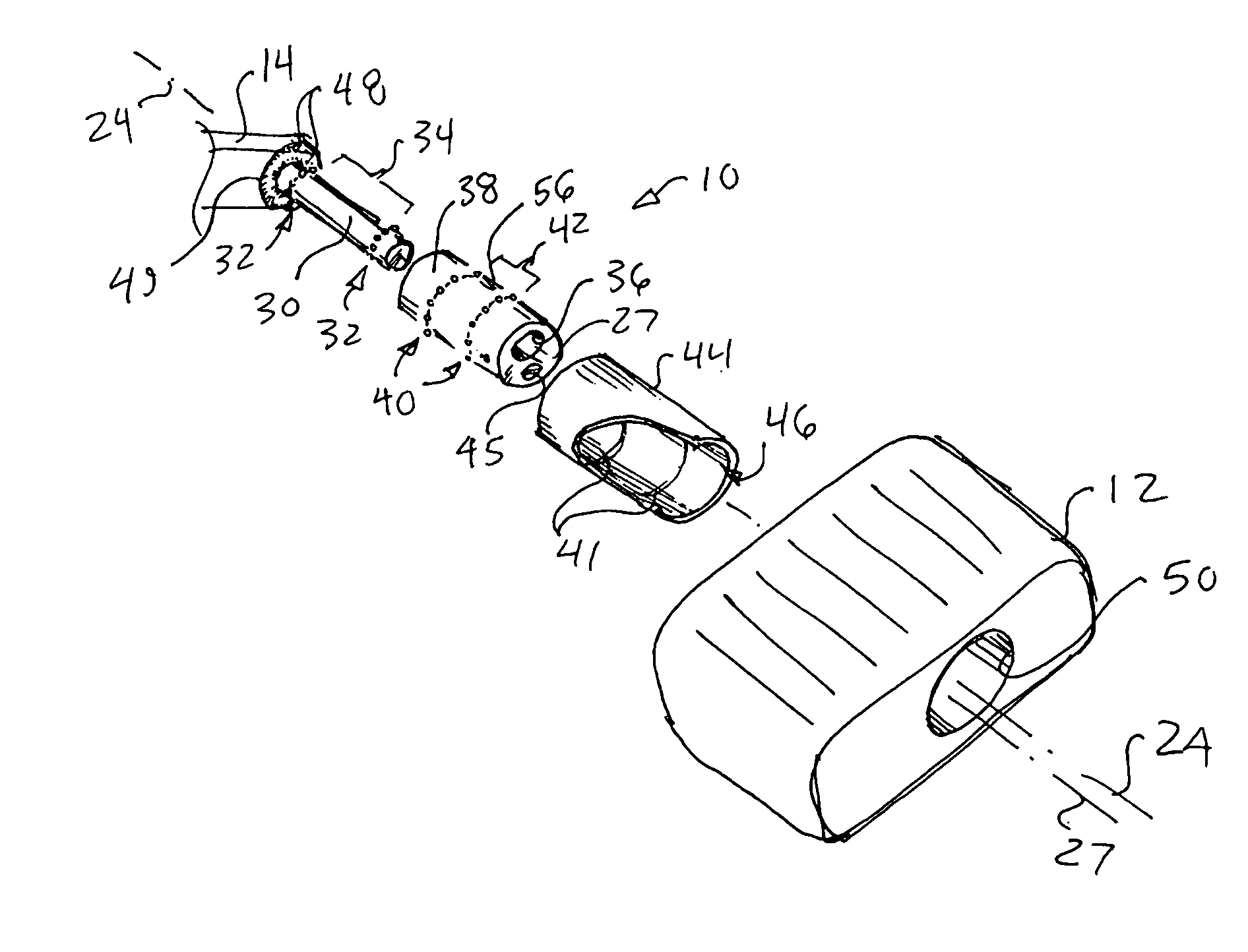 Electromechanical force-magnitude, force-angle sensor